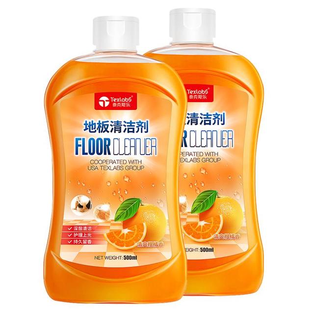 Texlabs 泰克斯乐 地板清洁剂 500ml 清爽柑橘香