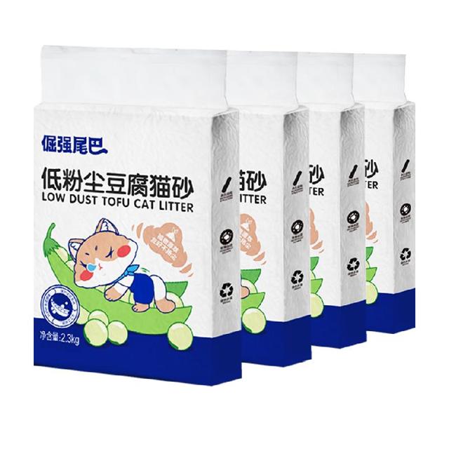 88VIP：倔强的尾巴 原味豆腐猫砂 2.3kg*4袋