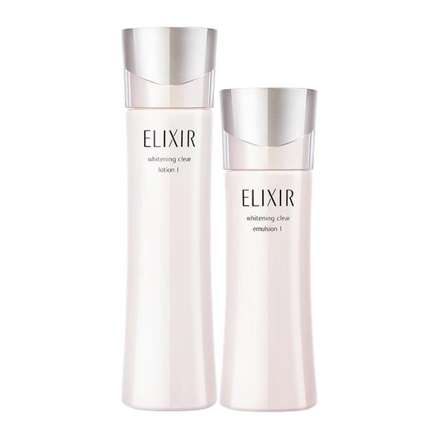 临期品：ELIXIR 怡丽丝尔 纯肌净白水乳套装（水170ml+乳130ml）