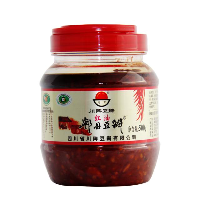 川陴 红油 郫县豆瓣酱 500g