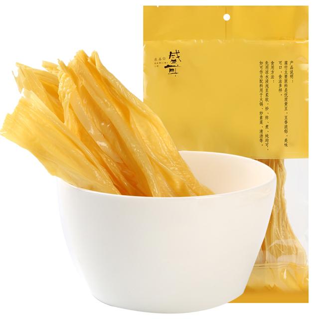 盛耳 腐竹干货200g手工原浆黄豆腐竹豆香浓郁火锅食材干货豆腐皮