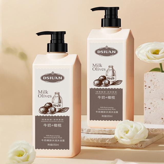 蒂诗颜 牛奶嫩肤水润沐浴露950ml