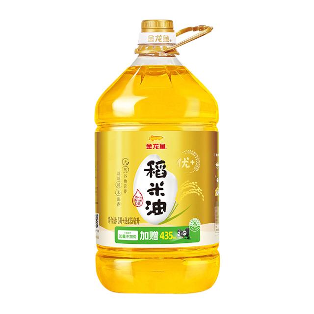 返15猫超卡 金龙鱼稻米油优+5.435L/桶