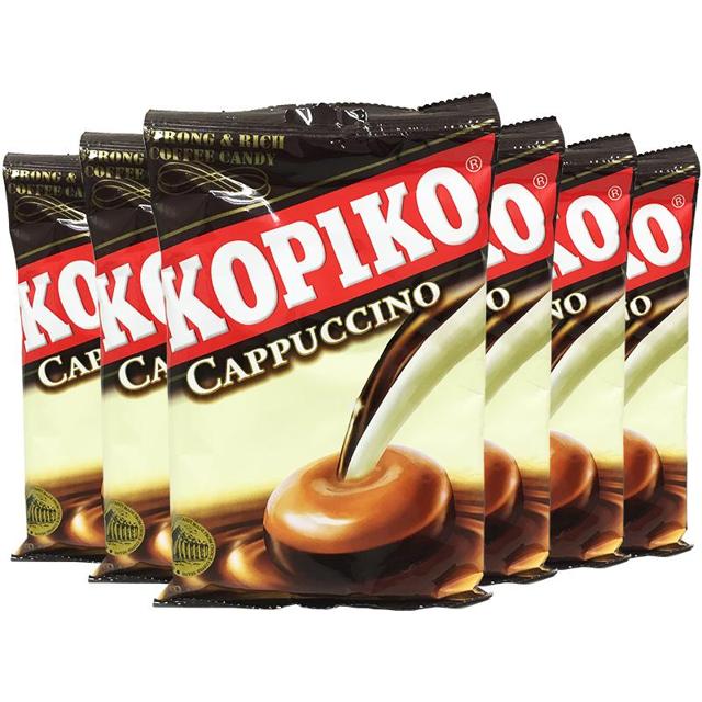 可比可 KOPIKO可比可丝滑牛奶咖啡糖120g*6袋