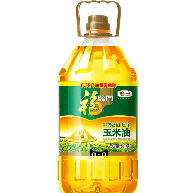 福临门 黄金产地玉米油 6.38L