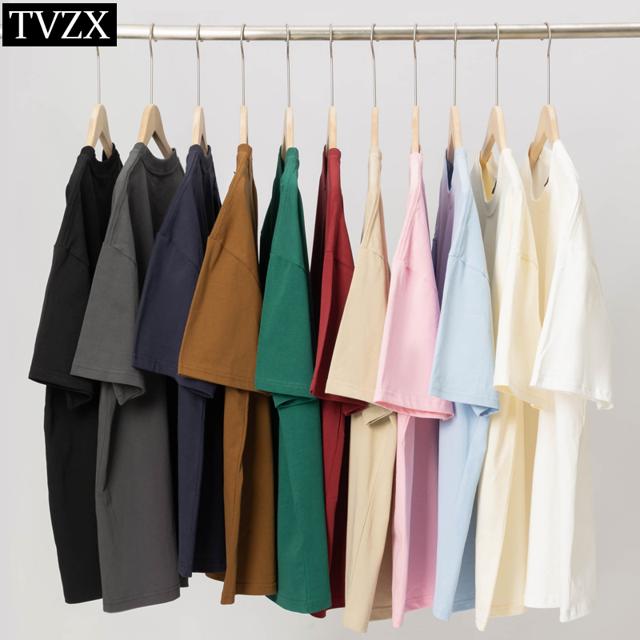 tvzx 重磅220g纯棉短袖T恤