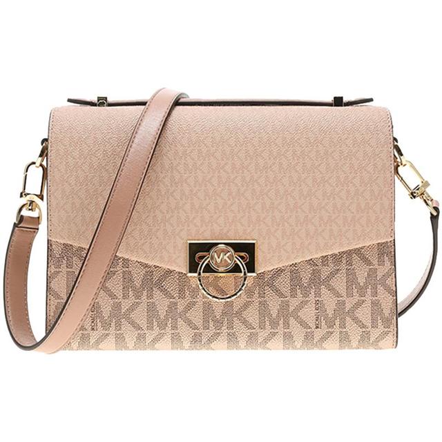 88VIP：MICHAEL KORS 迈克·科尔斯 女士中号PVC老花斜挎包 30H1G1HM2B