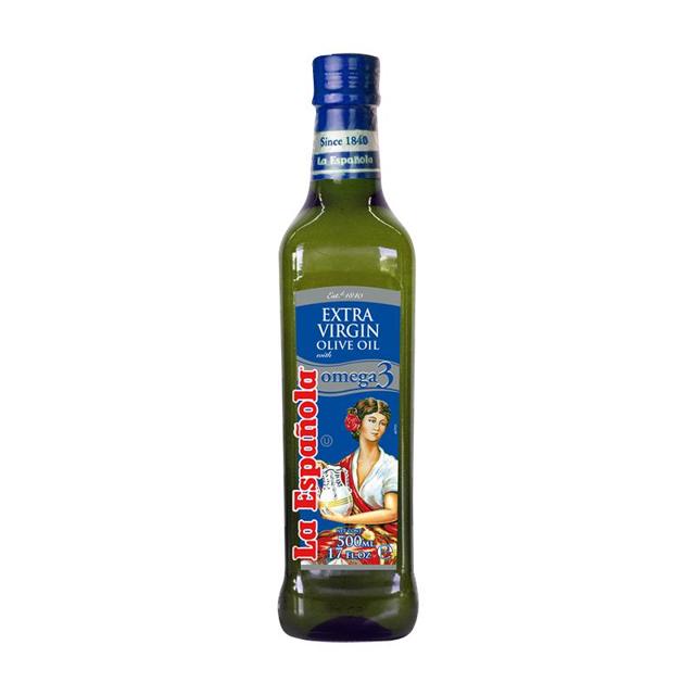 La Espanola 莱瑞 进口油含OMEGA-3 特级初榨橄榄油 500ml