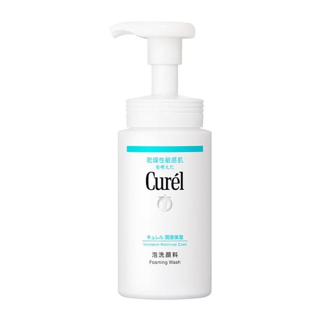 Curél 珂润 洗面奶保湿洁面泡沫150ml男女敏感肌温和舒缓