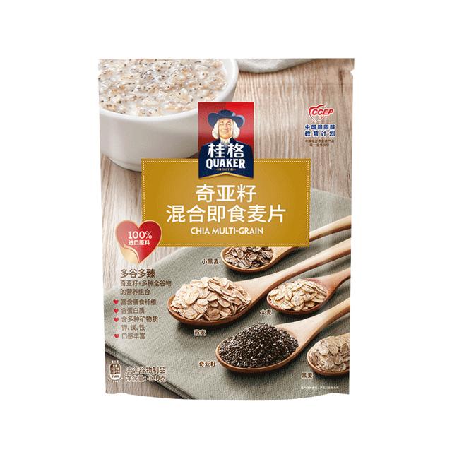 QUAKER 桂格 奇亚籽混合 即食麦片