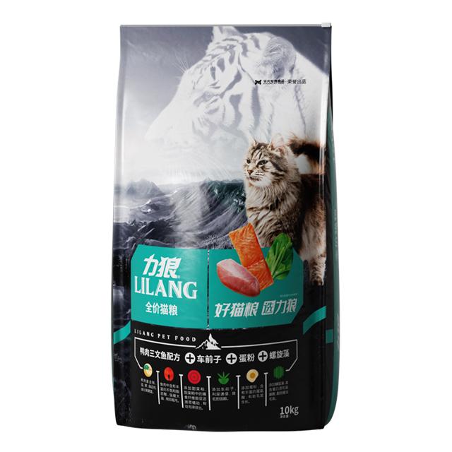 LILANG 力狼 鱼肉味 猫粮 10kg