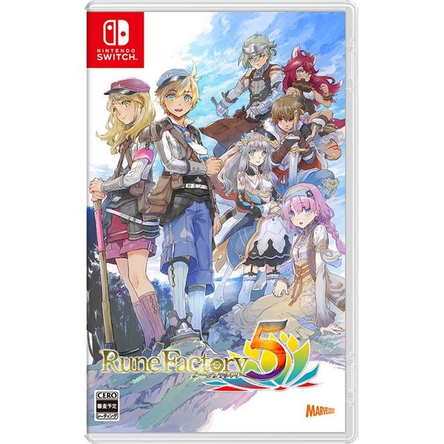 Nintendo 任天堂 日版 符文工房5 任天堂Switch 游戏卡带角色经营