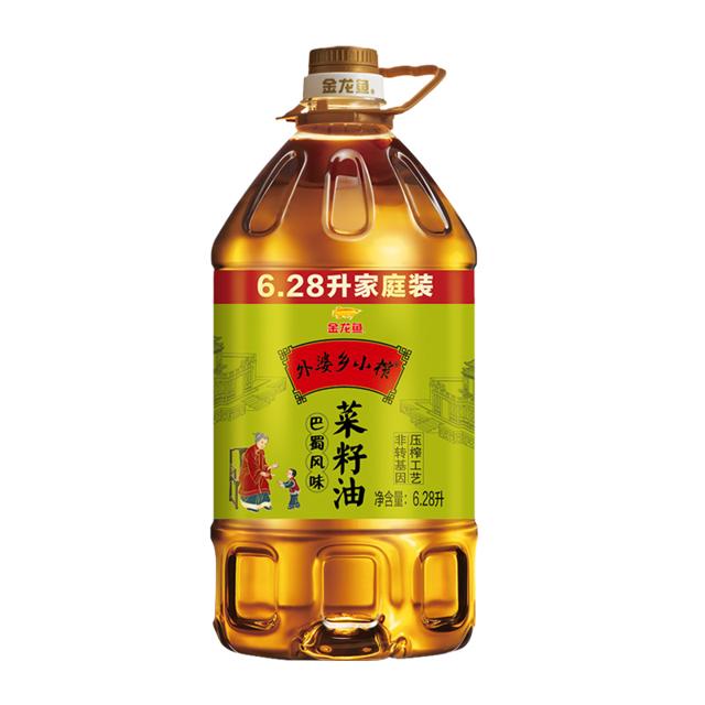 金龙鱼外婆乡小榨风味菜籽油6.28L