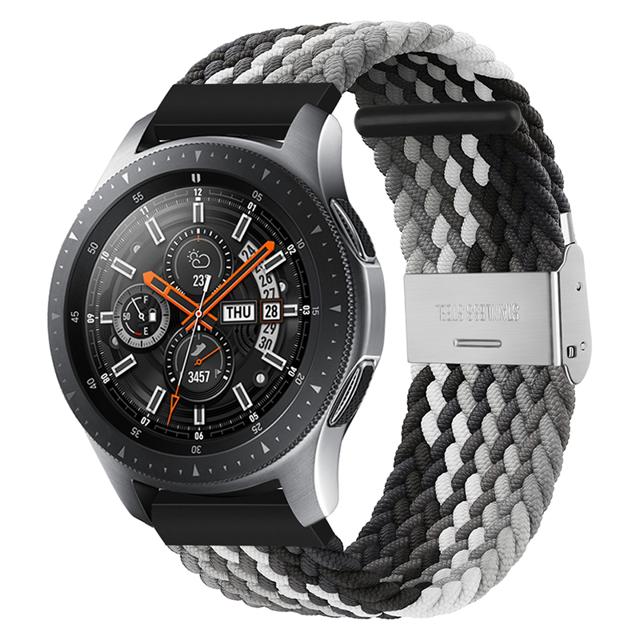 KEZTNG 适用applewatch表带尼龙腕带iwatch8手表带新款SE苹果手表表带49/45mm替换带时尚潮品7/6/5/4编织卡扣替换带