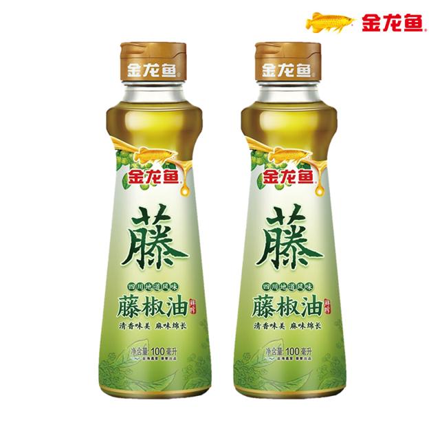 可用签到红包 金龙鱼藤椒油100ml*2瓶