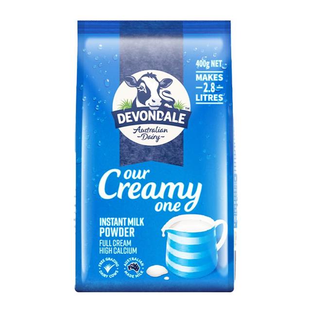 DEVONDALE 德运 澳洲德运全脂高钙奶粉 400g