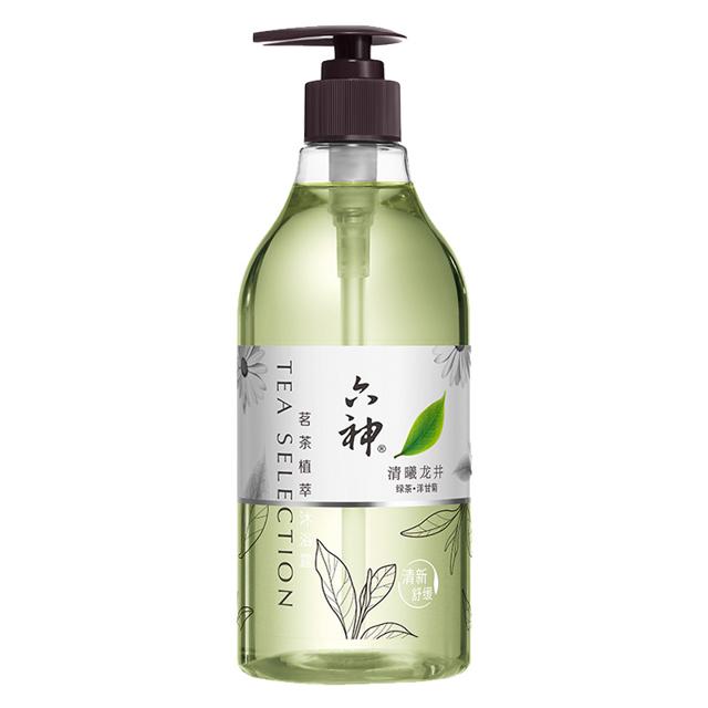 六神茗茶植萃沐浴露475ml