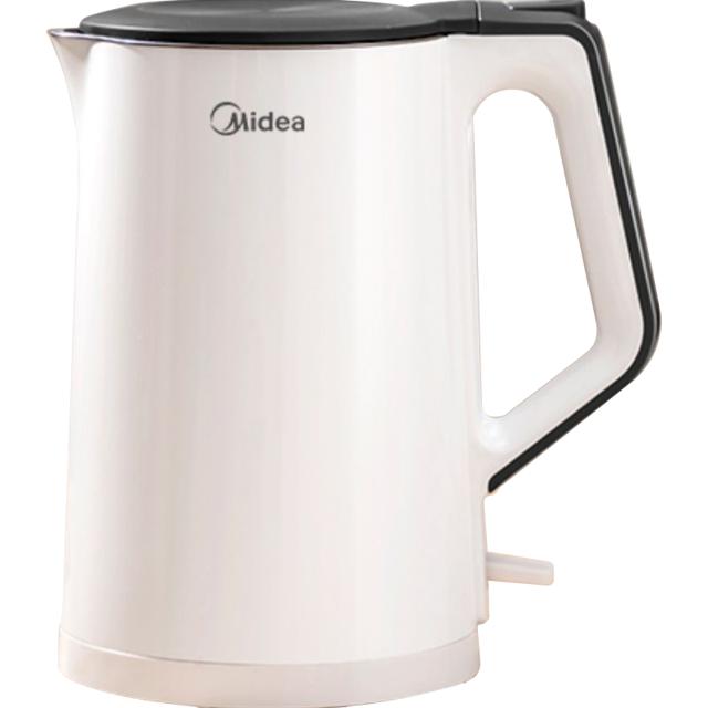 Midea 美的 电热水壶家用不锈钢电热保温一体烧水壶自动断电大容量开水壶