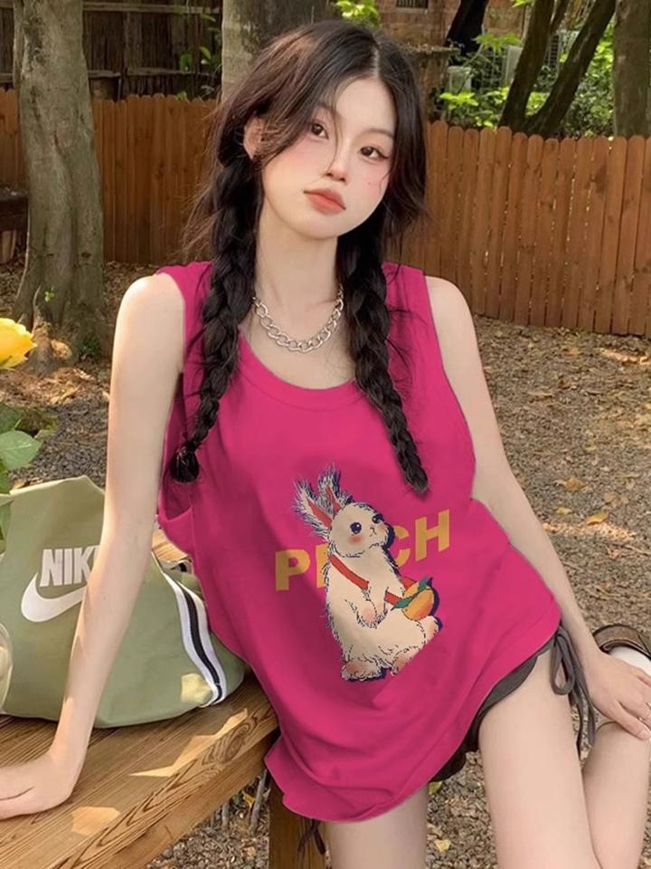 赔钱清任选2件 多巴胺甜辣少女背心