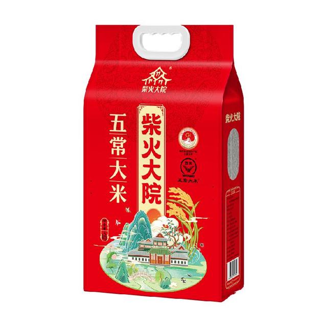 88VIP：柴火大院 五常大米 5kg