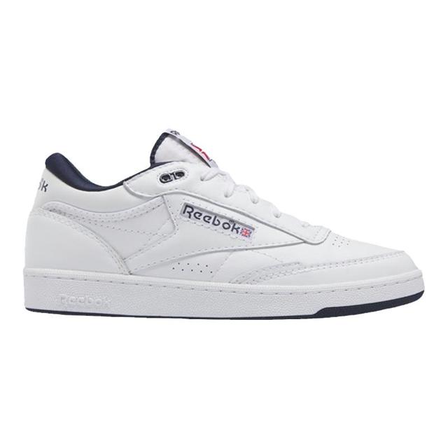 Reebok 锐步 官方男女Club C Mid II Vintage复古小白鞋板鞋GZ5209