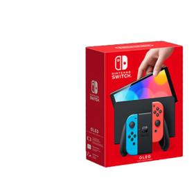 Nintendo 任天堂 Switch NS掌上游戏机 便携家用OLED游戏机 日版OLED红蓝（宁波仓发）