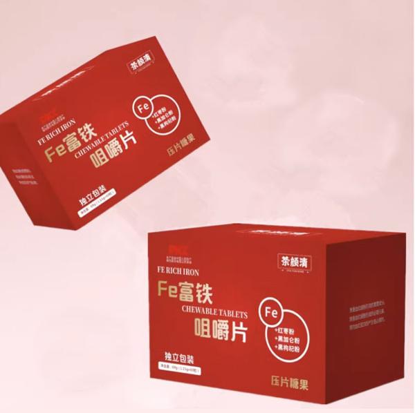 茶颜清 Fe富铁咀嚼片