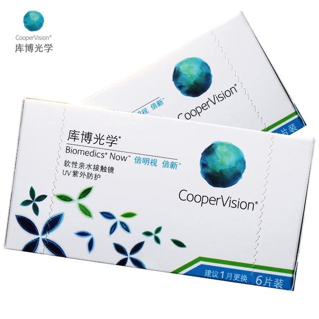 前1千名 库博光学倍新隐形眼镜月抛6片