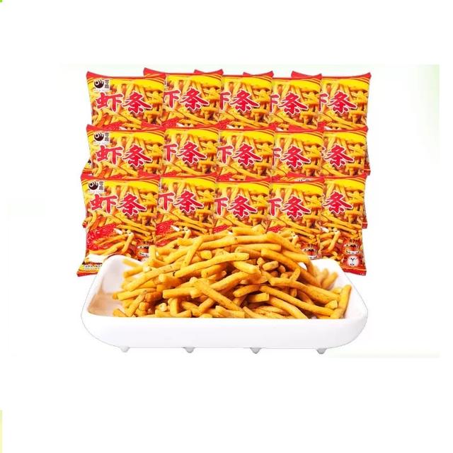 部分0元+福袋 零趣虾味虾条360g