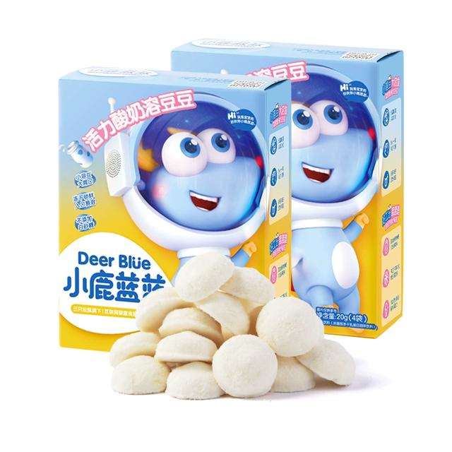 补贴2元，到手6.9 小鹿蓝蓝水果酸奶溶豆