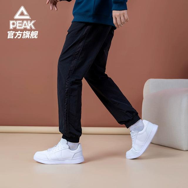 匹克新款梭织休闲长裤秋冬运动裤子