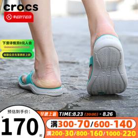 crocs 卡骆驰 户外激浪人字拖沙滩鞋204974-31I W5