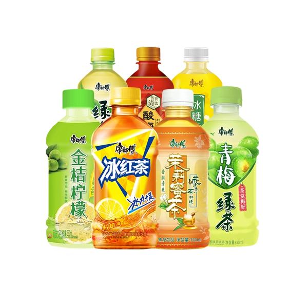 券后9.9 康师傅 饮料饮品330ml×6瓶