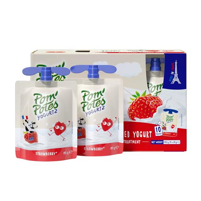 85g*10袋pompotes法国进口法优乐儿童酸奶