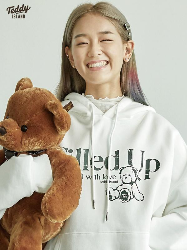 TEDDYISLAND泰迪熊纯棉情侣卫衣