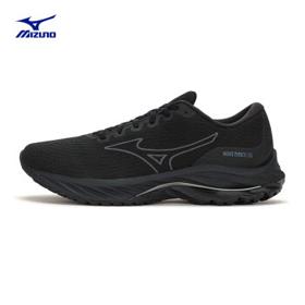 Mizuno 美津浓 大V透气耐磨回弹缓震慢跑鞋 RIDER 26 SSW/52/黑色 42.5