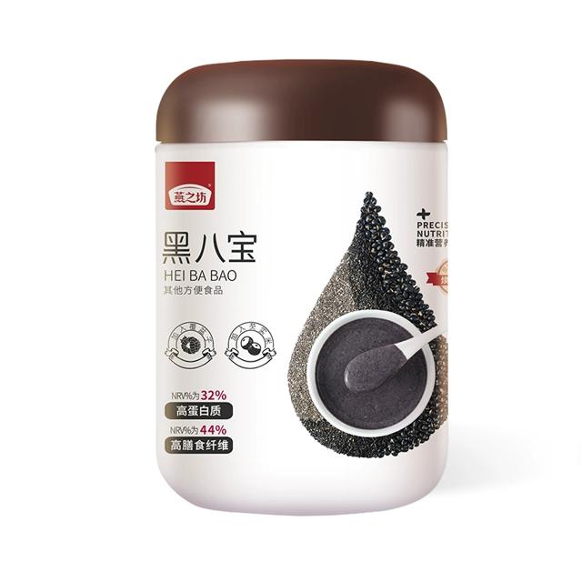 燕之坊醇黑营养黑八宝芝麻糊450g