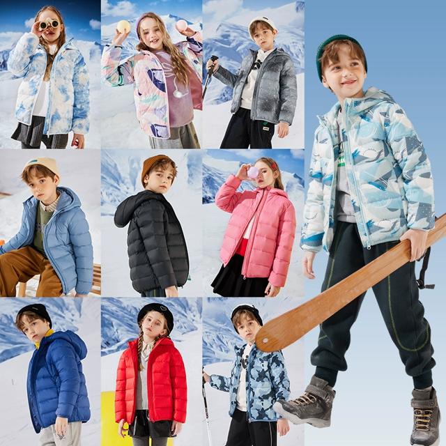 全都一个价雪中飞 儿童羽绒服