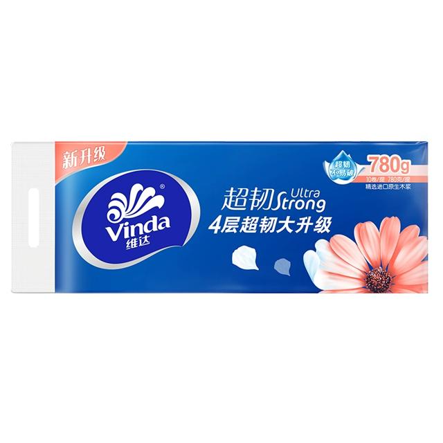 维达超韧无芯卫生厕纸10卷