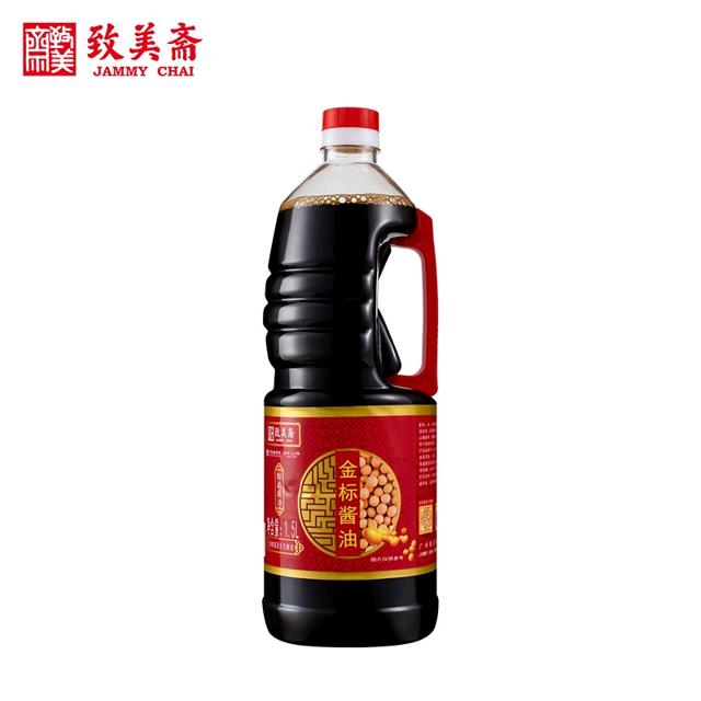 商超在售大牌 致美斋金标酱油1.5L