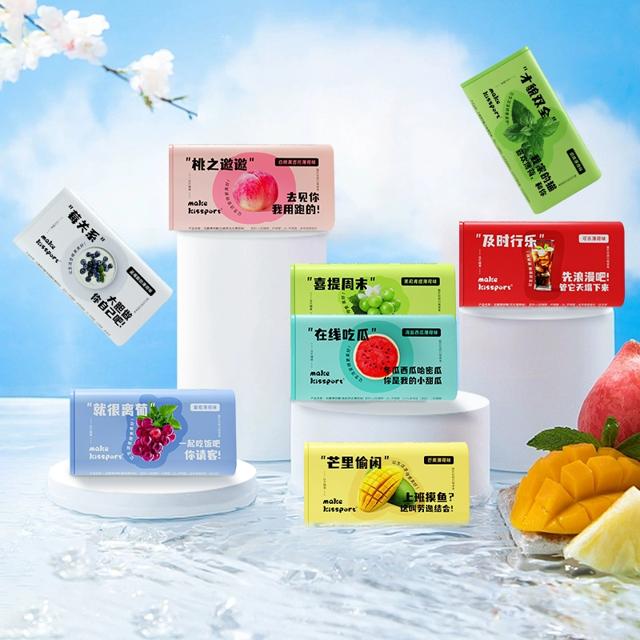 拍8件 kissport新口味薄荷糖