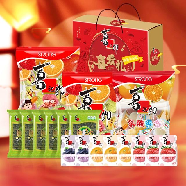 美好时光食品旗舰店 喜爱礼礼盒1707g