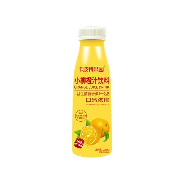小黑盒+签到 益生菌橙汁8瓶*280ml