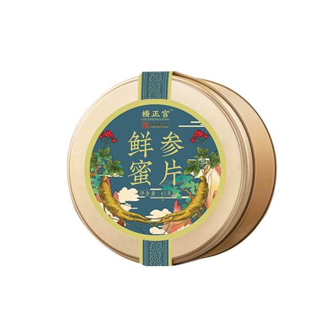 楼正宫泡水即食鲜参蜜片2盒