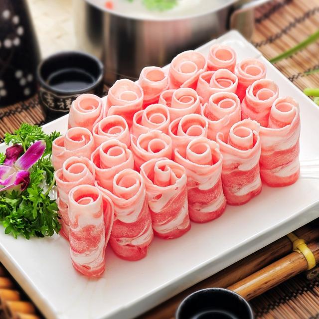 500g*3袋大庄园 精品肥羊肉卷涮火锅