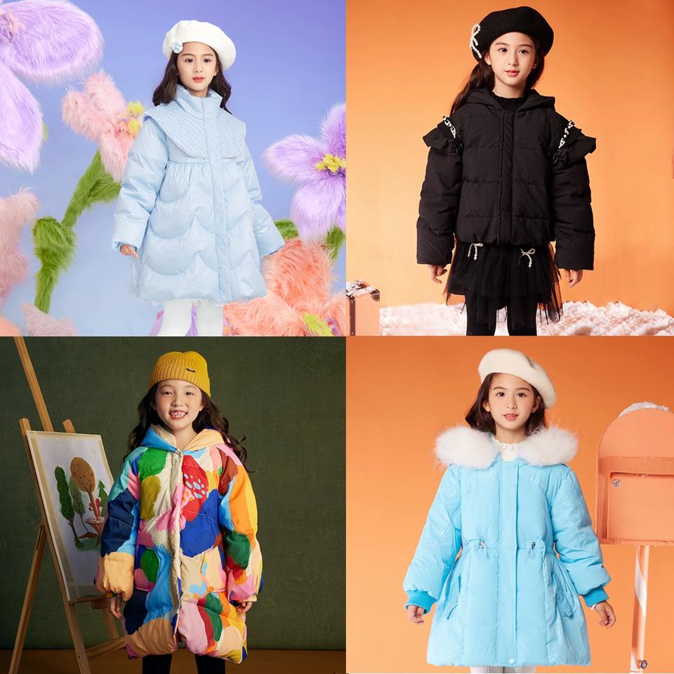 笛牧官旗 2023新款秋冬装羽绒服