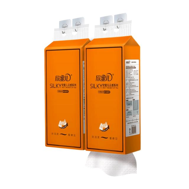 欣蜜儿新品 挂式抽纸1280张*2提