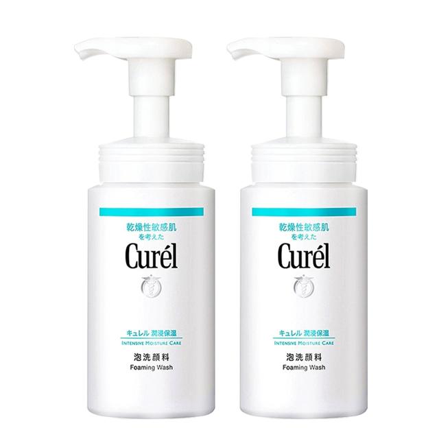 凑单100 珂润神经酰胺洁面乳150ml*2